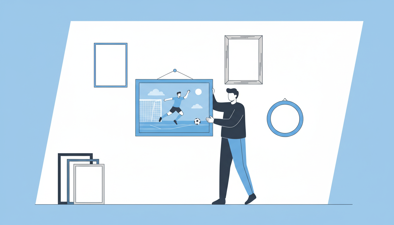 Sportfotografie Rahmung: So präsentierst du deine Sportfotos perfekt!