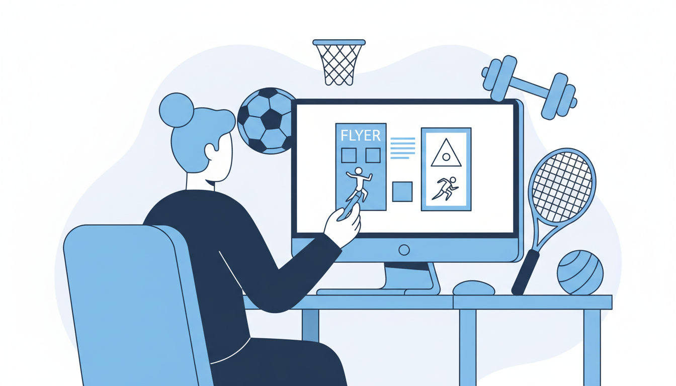 Trainingsflyer erstellen: So gestaltest du Kursflyer für dein Sportangebot!